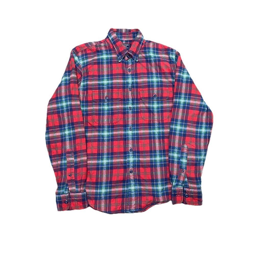 Men's Red Plaid Shirt